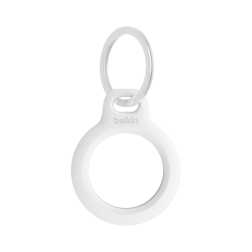 Belkin Secure Holder with Key Ring For AirTag White
