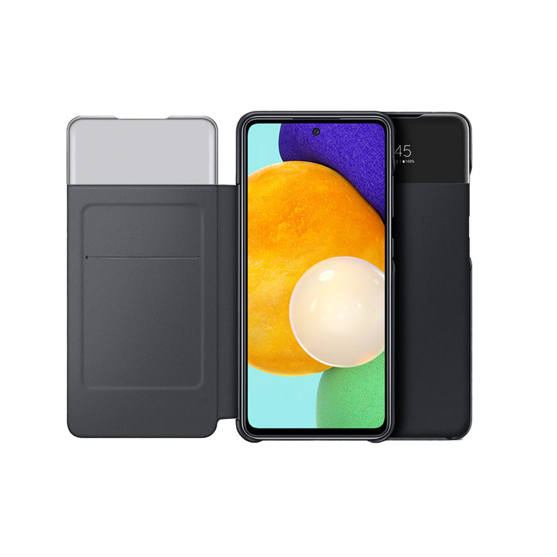 Samsung A52 Smart S-View Wallet Cover Black