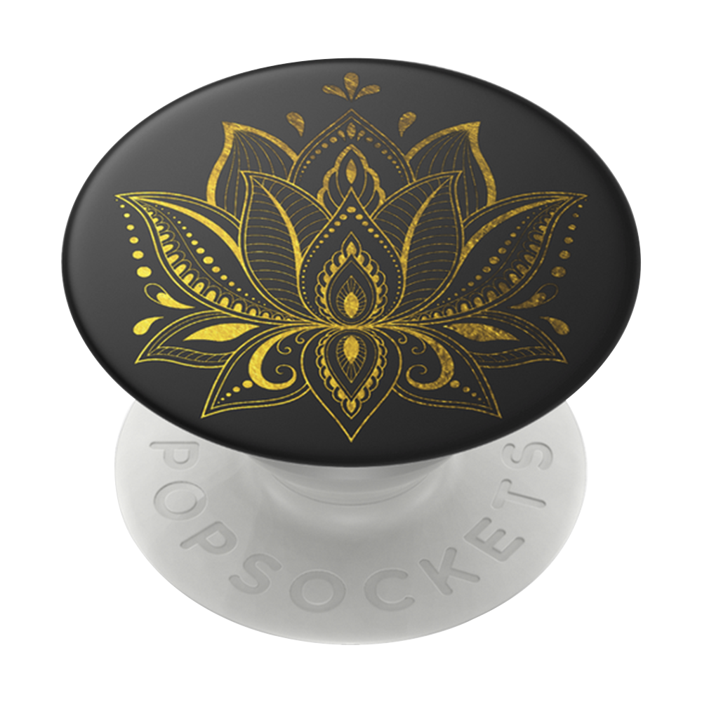Popsockets Golden Prana Black