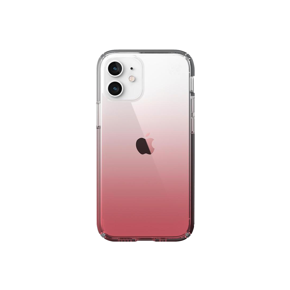 Speck Presidio Perfect-Clear Ombre Case for iPhone 12 mini (Rose)