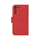 Wisecase Samsung Galaxy S23+ Deluxe Wallet Folio Red