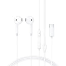 Acefast L13 USB-C Semi-in-ear Wired Earphones with Mic 1.2m White