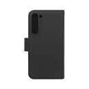 Wisecase Samsung Galaxy S23+ Deluxe Wallet Folio Black