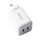 Anker Nano Pro 40W 2 x USB-C Port 521 AC Wall Charger -White