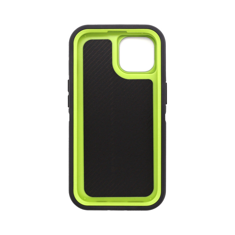 Wisecase iPhone 15 Toughbox Black+Green