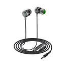 Acefast L4 3.5mm in-ear Wired Earphones with Mic Black