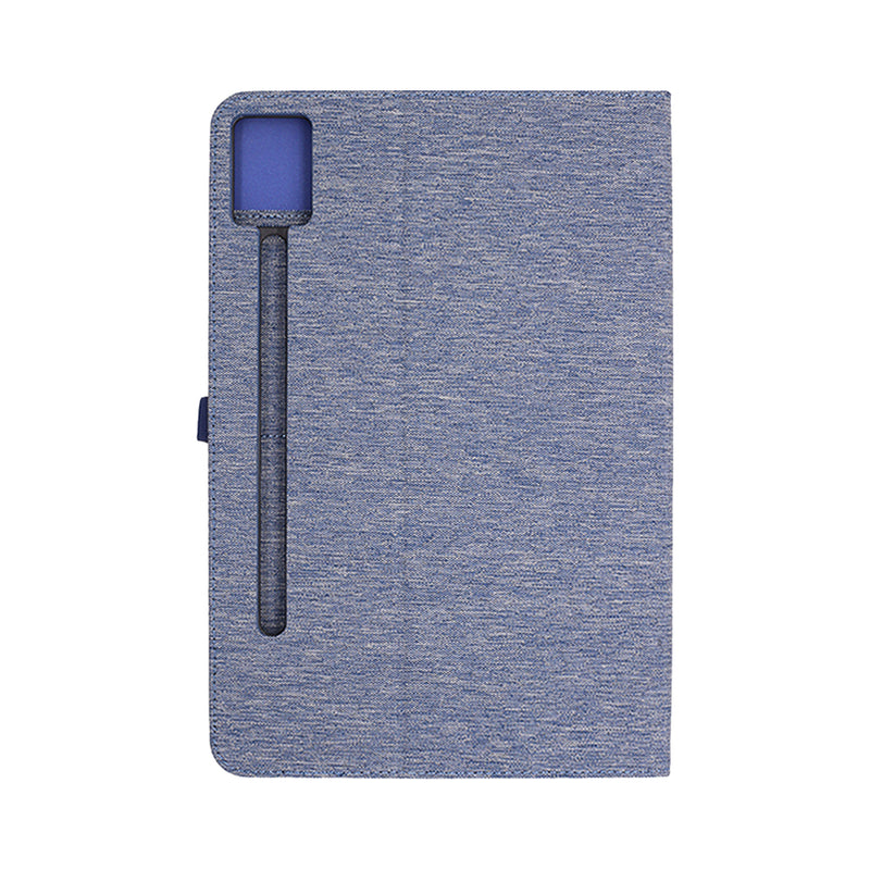 Wisecase Lenovo Tab Plus 12.7" MERC Folio Canvas Series Blue