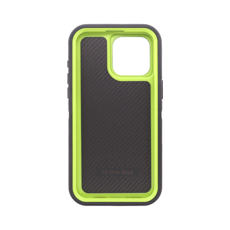 Wisecase iPhone 15 Pro Max Toughbox Black+Green