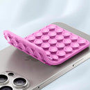 Popsnap Double-sided Silicone Suction Cup Phone Stand Pink