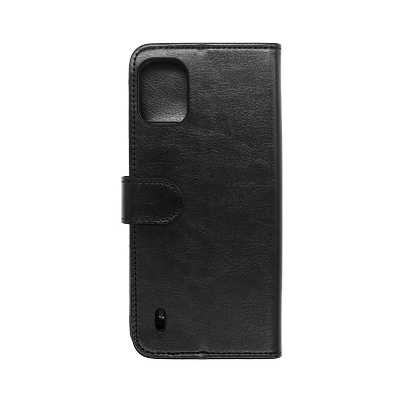 Wisecase Nokia C12 Wallet PU Case Black