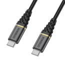 OtterBox USB-C to USB-C Power Delivery Rugged Cable 3m Glamour Black