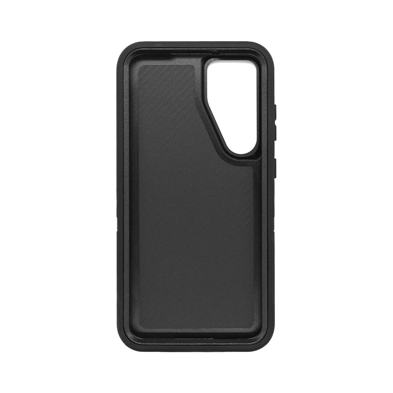 Wisecase Samsung Galaxy S24+ Bulwark Pro Case Black+Black