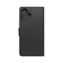 Wisecase iPhone 16 Pocket Diary Wallet - Black