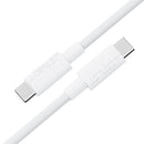 Acefast C18-03 USB-C to USB-C Braid Charging Data Cable White