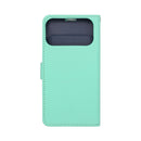 Wisecase iPhone 17 Pro Max Pocket Diary Wallet Cyan