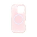 Wisecase iPhone 16 Pro Moda Print Magsafe Case Opal Pink