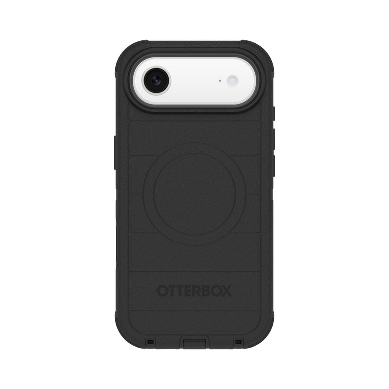 OtterBox Defender Pro case with Magnets & Cam Ctrl suits iPhone 17 Air - Black
