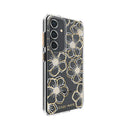 Case-Mate Floral Gems Case Antimicrobial/Recycled suits New Galaxy 2024 6.1 -S24 Gold