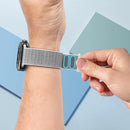 Machino Nylon Watch Strap MC-SM044 Galaxy Watch 8 40/44/46mm Grayish white