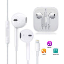 Melaudi HI-202 MFI Lightning Earphone White