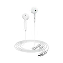 Acefast L7 USB-C Semi-in-ear Wired Earphones with Mic White