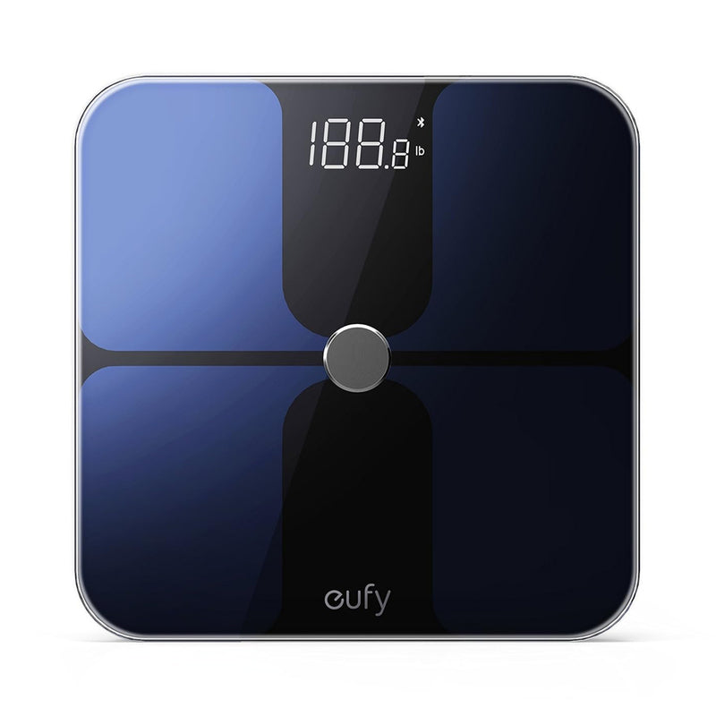 EUFY Smart Fitness Scale Premium Design White 30cm X 30cm Black