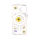 Wisecase iPhone 16 Moda Print Magsafe Case Daisy