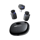 Acefast R2 Wireless Lavalier Microphones Black