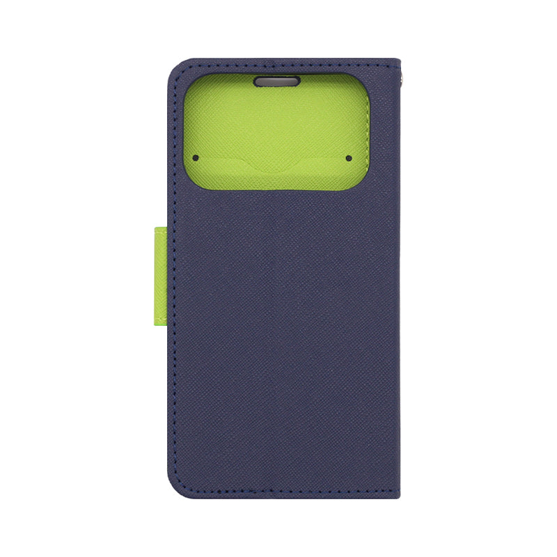 Wisecase iPhone 17 Pro MERC Wallet Dark Blue+Green