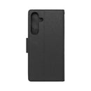 Wisecase Samsung Galaxy S25FE MERC Wallet --Black+Black
