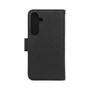 Wisecase Samsung Galaxy S25 Plus Deluxe Wallet Folio Black