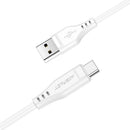 Acefast C3-04 USB-A to USB-C TPE charging data cable 1.2M white