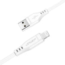 Acefast C3-02 USB-A to Lightning TPE charging data cable 1.2M white