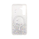 Wisecase Samsung S25 Moda Print Magsafe Case Silver