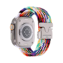 Machino MC-WS37 Apple Watch 42/44/45/49/46mm Premium Nylon Band Rainbow