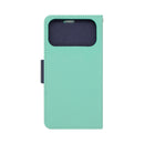 Wisecase iPhone 17 Pro Max MERC Wallet Cyan+Dark Blue