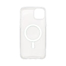 Wisecase iPhone 15 Plus Tough Gel Magsafe Clear+Green