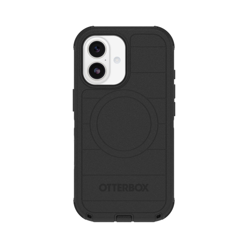 OtterBox Defender Pro case with Magnets & Cam Ctrl suits iPhone 17 - Black