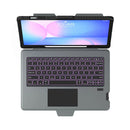 Nillkin Samsung Galaxy Tab S10 FE Plus Bumper Combo Keyboard Case Backlit Version Black