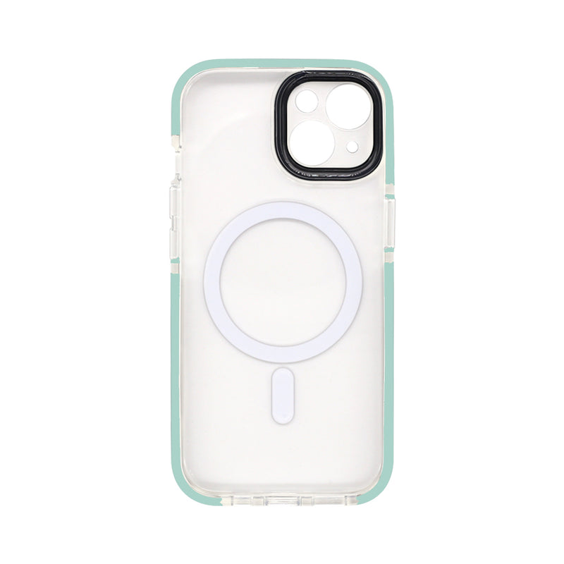 Wisecase iPhone 15 Impact Magsafe Cyan