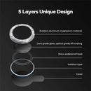 Doormoon iPhone 16 / iPhone 16 Plus Camera Film Silver