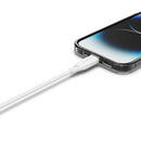 Cygnett Essentials Lightning To USB-C Cable 1M White