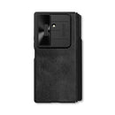 Nillkin Samsung Galaxy Z Fold 7 Qin Pro Leather Case (With built-in pen) Black