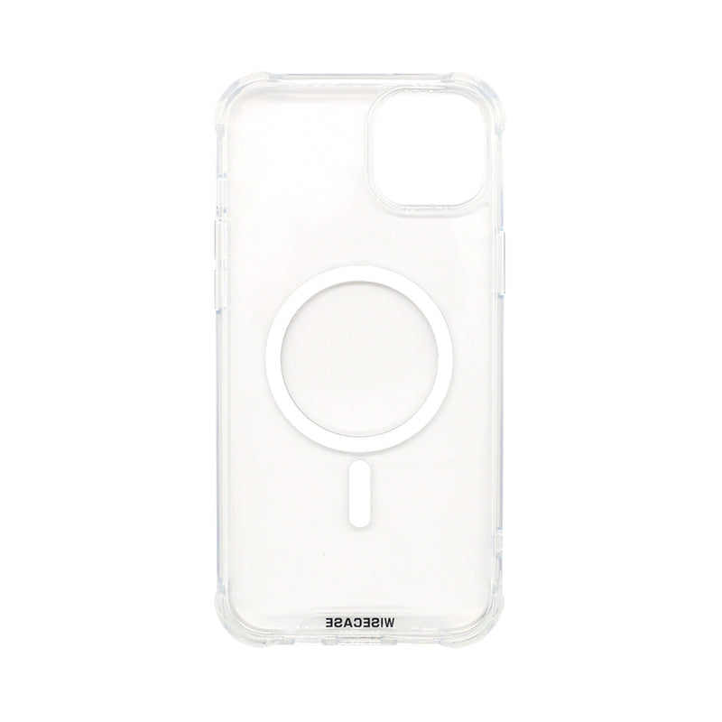 Wisecase iPhone 15 Plus Tough Gel Magsafe Clear