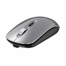 DEVIA Lingo Series Wireless + 2.4G Dual Mode Silent Mouse Deep Sky Gray