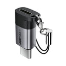 Acefast J19 Lightning to USB-C Adapter Metal Gray