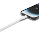 Cygnett Essentials Lightning To USB-C Cable 2M White