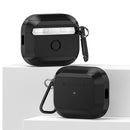 Wisecase Protective Airpod Case for AirPods Pro2 Black+Black