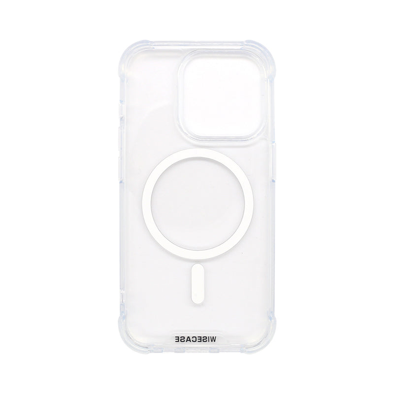 Wisecase iPhone 15 Pro Tough Gel Magsafe Clear