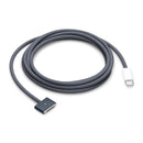 Wisecase U35 Macbook USB-C to MG3 Charging Cable 2M Black